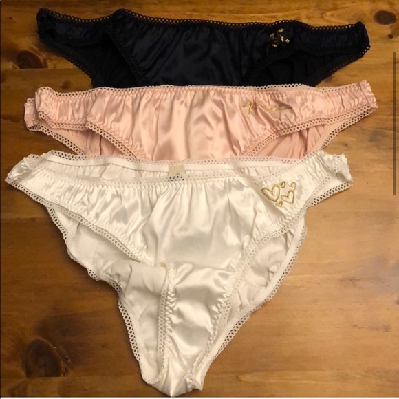 Free People 3 panties silky set Small New - Picture 3 of 6